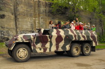 Przejażdżki pojazdami wojskowymi – Wilczy Szaniec